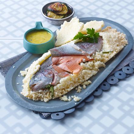 Lachsforelle in der Salzkruste Rezept
