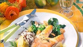 Lachskotelett in Zitronensoße (Diabetiker) Rezept - Foto: LECKER @ Bauer Media Group