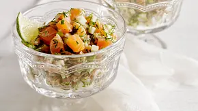 Lachstatar mit Granny Smith Rezept - Foto: LECKER @ Bauer Media Group