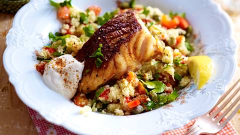 Lachstatischer Couscous Rezept - Foto: House of Food / Bauer Food Experts KG