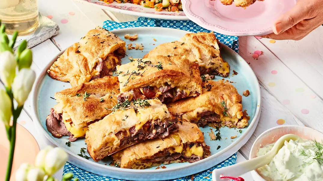 Lady Croque mit Roastbeef Rezept - Foto: LECKER @ Bauer Media Group Lady Croque mit Roastbeef Rezept - Foto: LECKER @ Bauer Media Group