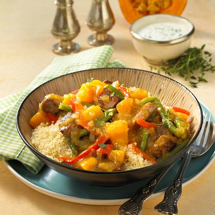 Lamm-Ragout mit Couscous Rezept Lamm-Ragout mit Couscous Rezept