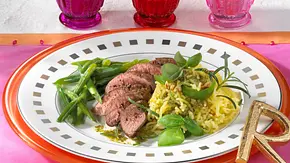 Lammfilet mit grünen Bohnen Rezept - Foto: LECKER @ Bauer Media Group