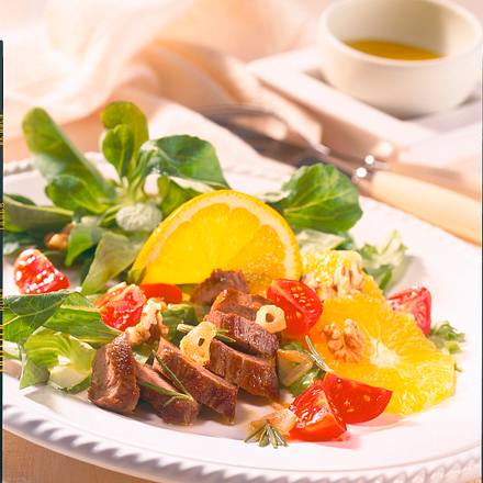 Lammfilet mit Orangen-Nussmarinade Rezept Lammfilet mit Orangen-Nussmarinade Rezept