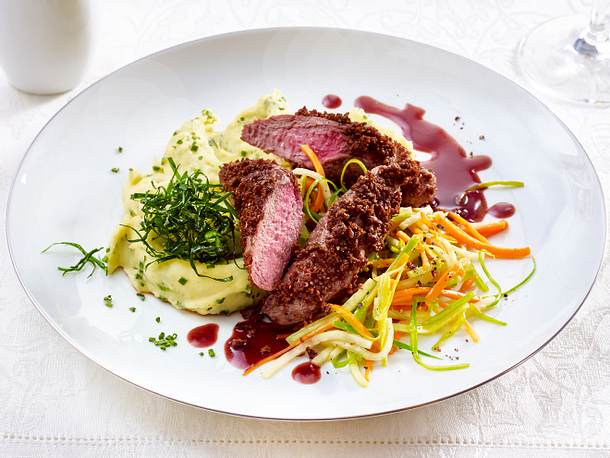 Lammfilet „Osterhazy“ Rezept Lammfilet „Osterhazy“ Rezept