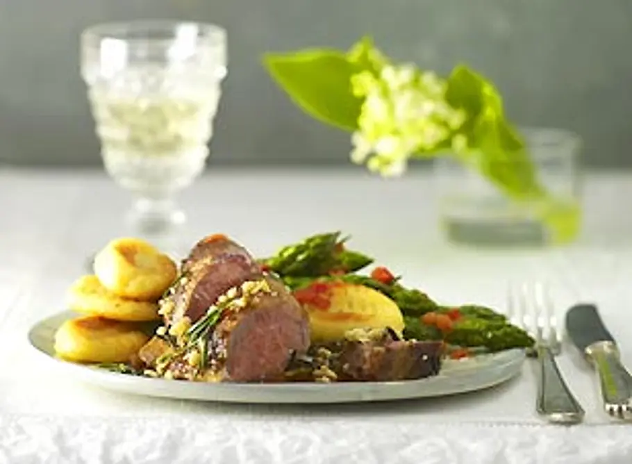 Lammkarree in Balsamico-Soße Rezept Lammkarree in Balsamico-Soße Rezept