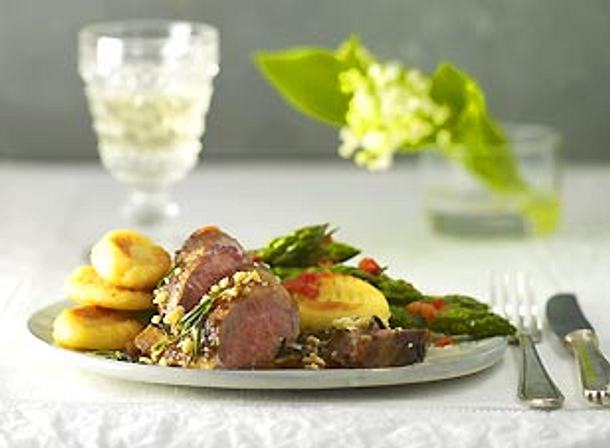 Lammkarree in Balsamico-Soße Rezept Lammkarree in Balsamico-Soße Rezept
