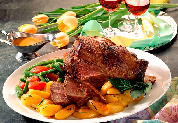 Lammkeule Rezept Lammkeule Rezept