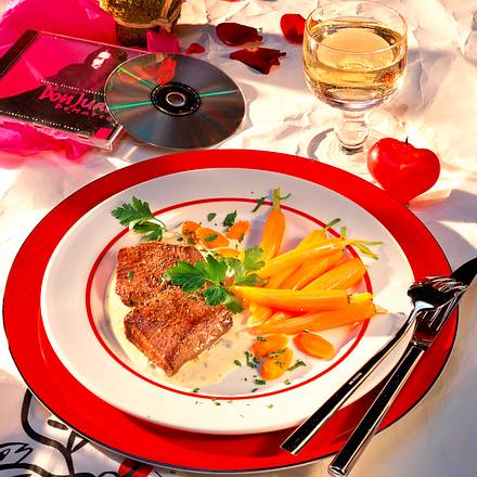 Lammlachs in Gorgonzolasoße Rezept Lammlachs in Gorgonzolasoße Rezept