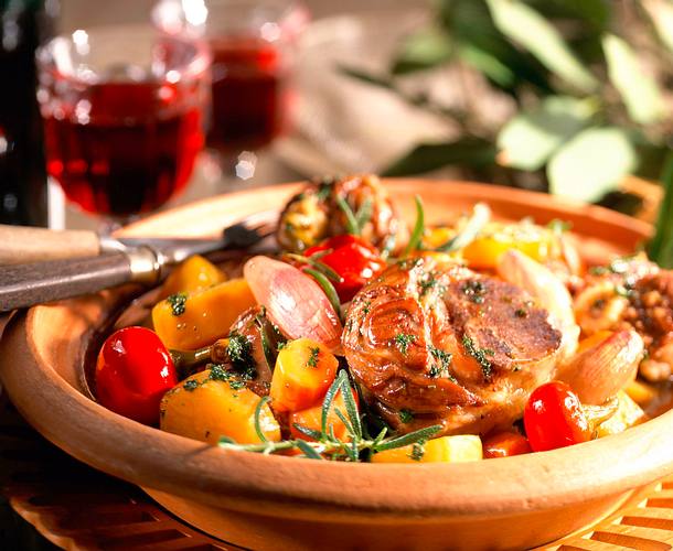 Lammscheiben aus dem Backofen Rezept Lammscheiben aus dem Backofen Rezept