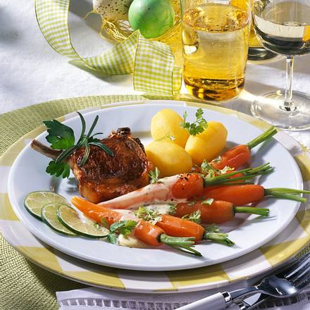 Lammstiel- Koteletts Rezept Lammstiel- Koteletts Rezept