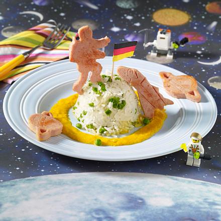 Landung auf dem Reisplaneten Rezept