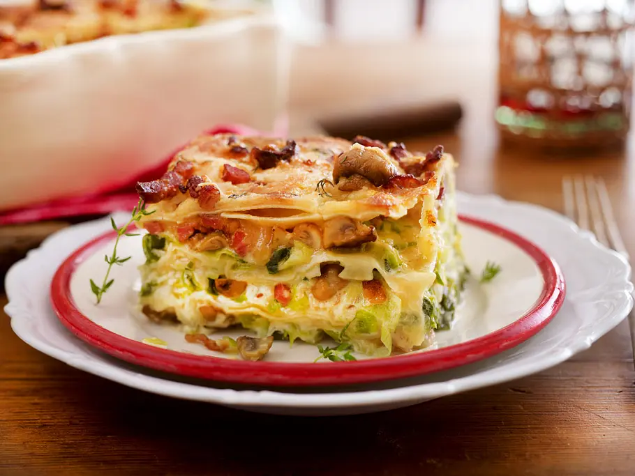 Lasagne alla Carbonara Rezept Lasagne alla Carbonara Rezept
