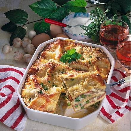 Lasagne alla carbonara Rezept Lasagne alla carbonara Rezept