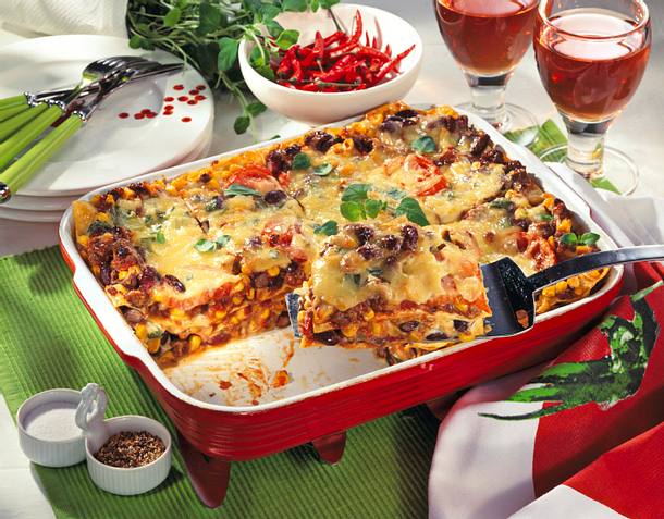 Lasagne à la Chili con Carne Rezept Lasagne à la Chili con Carne Rezept