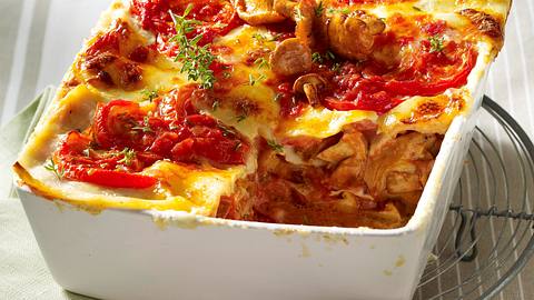 Lasagne mit Pfifferlingen Rezept - Foto: House of Food / Bauer Food Experts KG