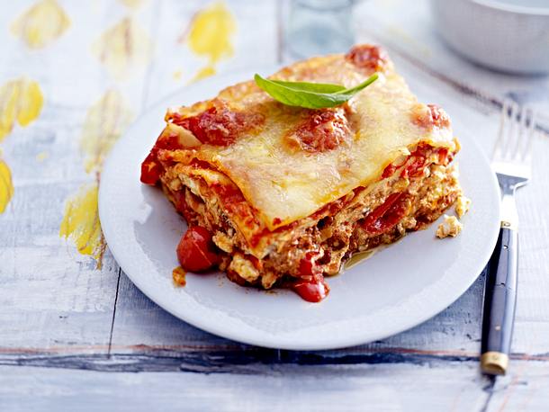 Lasagne mit Spinat-Soße Rezept