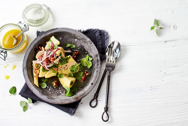 Lauwarmer Pastinakensalat Rezept Lauwarmer Pastinakensalat Rezept