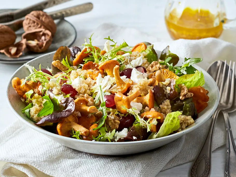 Lauwarmer Salat Rezept Lauwarmer Salat Rezept