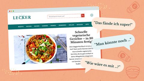 LECKER.de Online-Interview