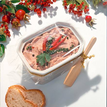 Leberpastete mit grünem Pfeffer Rezept