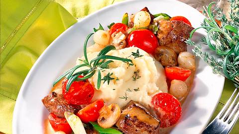Leberragout mit Kartoffelpüree Rezept - Foto: Först, Thomas