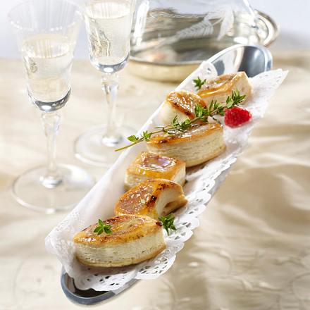 Leberwurst-Brûlée Rezept Leberwurst-Brûlée Rezept