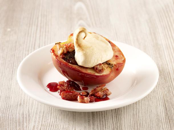 Lebkuchen-Baiserapfel Rezept