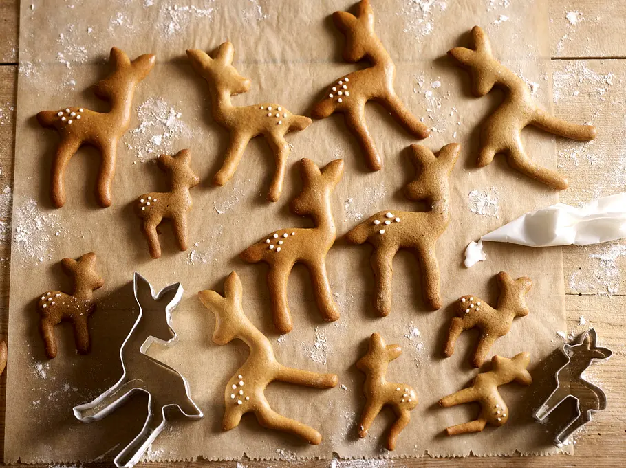 Lebkuchen-Bambis Rezept Lebkuchen-Bambis Rezept