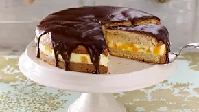 Lebkuchen-Mango-Torte Rezept - Foto: LECKER @ Bauer Media Group