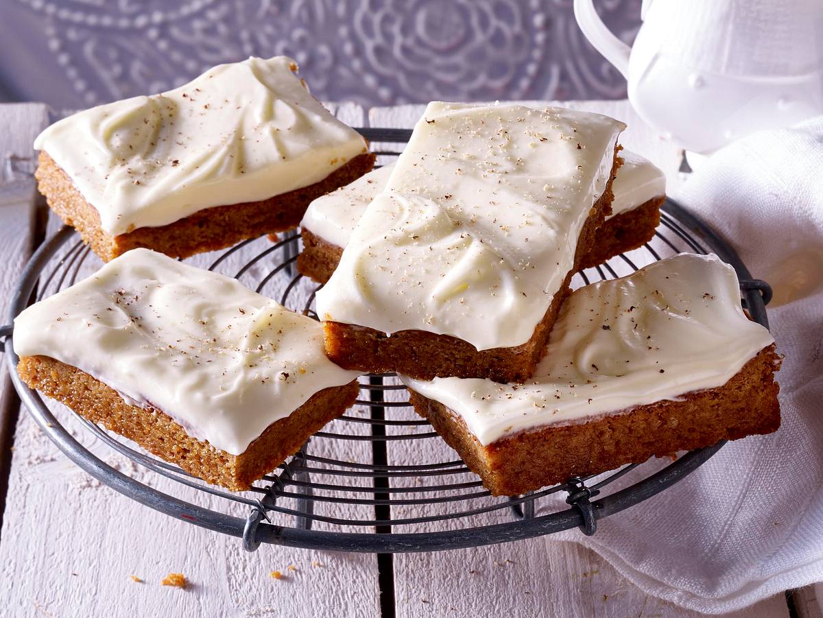 Lebkuchen mit Frischkäse-Frosting Rezept