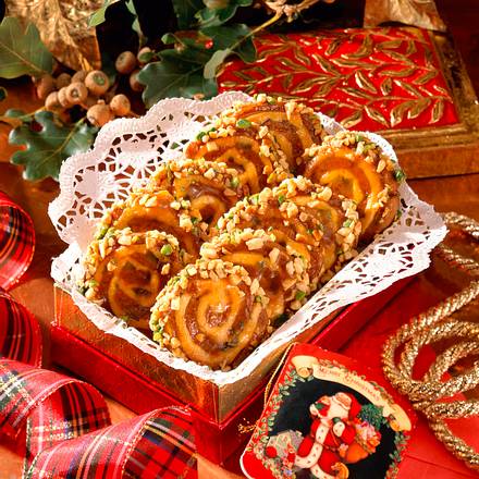 Lebkuchen-Schnecken Rezept Lebkuchen-Schnecken Rezept