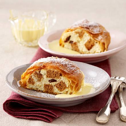 Lebkuchen-Strudel Rezept Lebkuchen-Strudel Rezept
