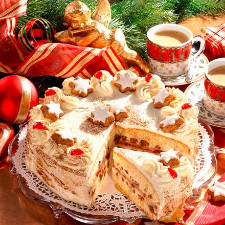 Lebkuchen-Zimt-Torte Rezept