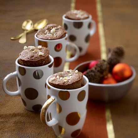Lebkuchenmuffins mit karamellisierten Macadamianüssen Rezept Lebkuchenmuffins mit karamellisierten Macadamianüssen Rezept
