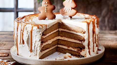 Lebkuchentorte mit Karamellcreme Rezept - Foto: House of Food / Bauer Food Experts KG
