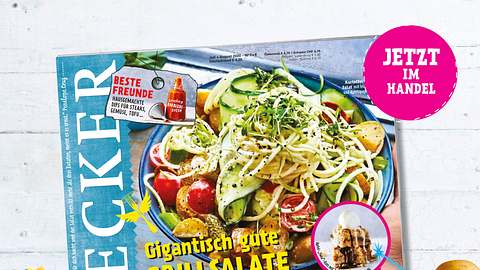 LECKER 07+08/20: Gigantisch gute Grillsalate - Foto: House of Food / Bauer Food Experts KG