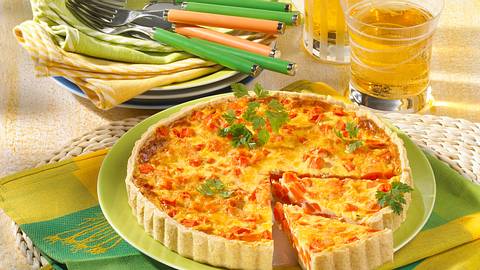 Leichte Möhren-Quiche Rezept - Foto: House of Food / Bauer Food Experts KG
