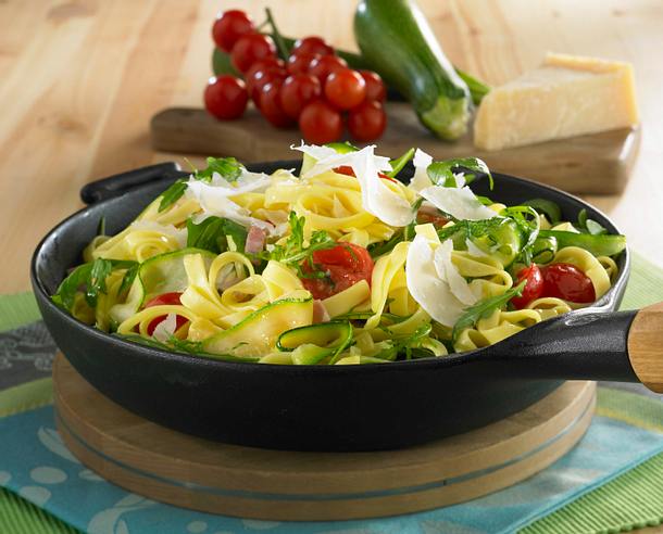 Leichte Nudelpfanne Rezept Leichte Nudelpfanne Rezept