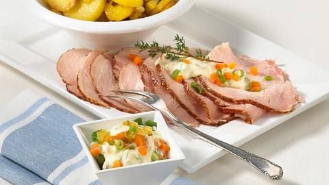Leichte Remoulade zu Kasseler und Bratkartoffeln Rezept - Foto: House of Food / Bauer Food Experts KG