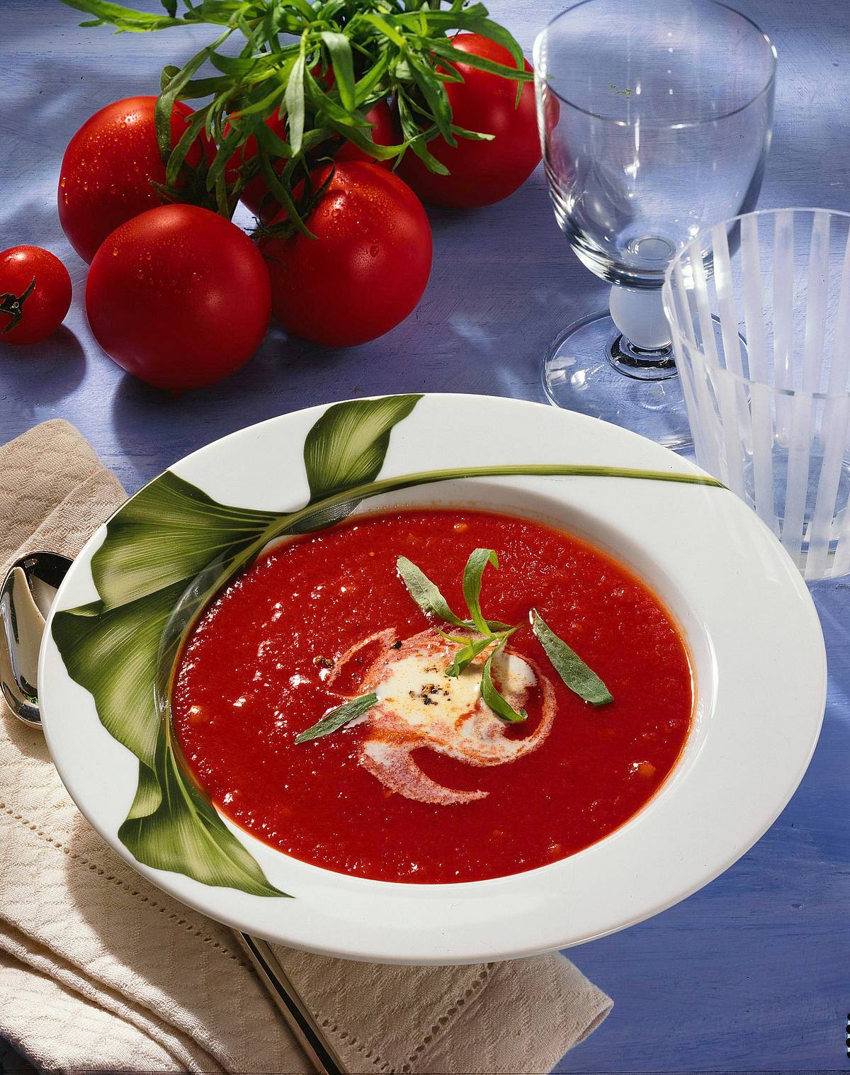 Leichte Tomatensuppe Rezept