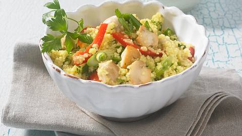 Leichter Couscous-Salat mit Champignons Rezept - Foto: House of Food / Bauer Food Experts KG