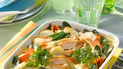 Leichter Frühlingsauflauf Rezept - Foto: LECKER @ Bauer Media Group