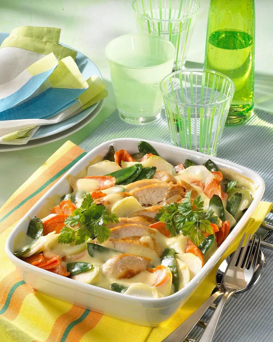 Leichter Frühlingsauflauf Rezept