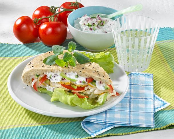 Leichter Geflügel-Döner Rezept Leichter Geflügel-Döner Rezept