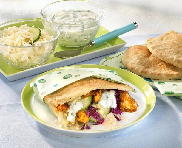 Leichter Geflügel-Döner Rezept Leichter Geflügel-Döner Rezept