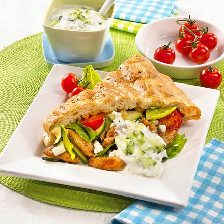 Leichter Geflügel-Döner Rezept