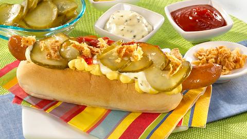 Leichter Hot Dog Rezept - Foto: Maass