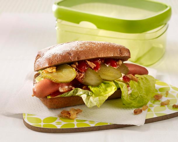 Leichter Hot Dog Rezept Leichter Hot Dog Rezept