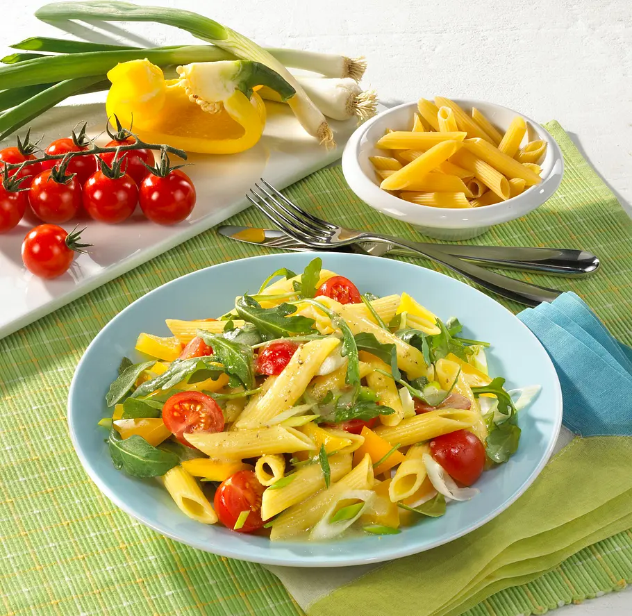 Leichter Nudelsalat Rezept Leichter Nudelsalat Rezept